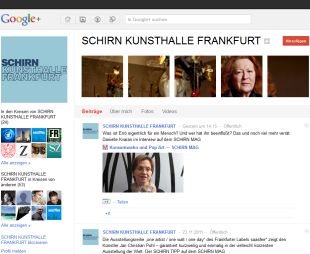 Google-Pages Schirn