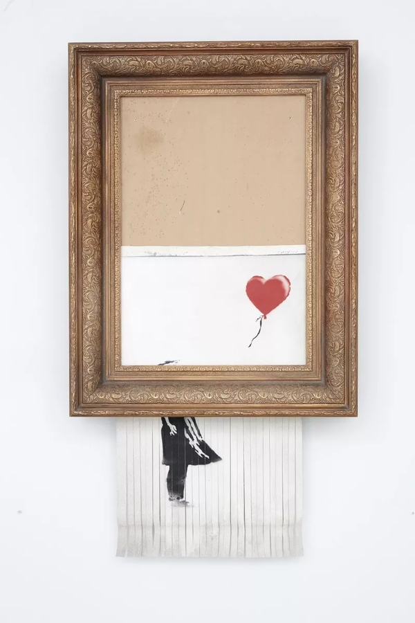 Banksy Love is in the Bin