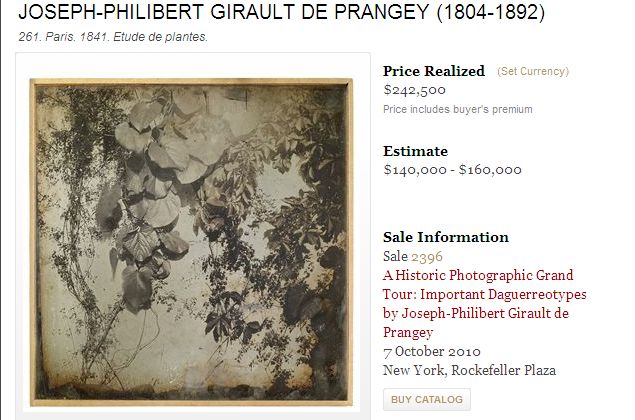 Daguerreotypie Girault de Prangey