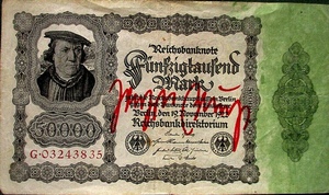 Joseph Beuys Banknote 50.000 Mark