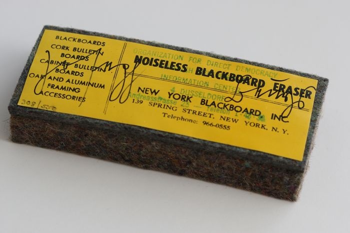 Joseph Beuys Noiseless Blackboard Eraser