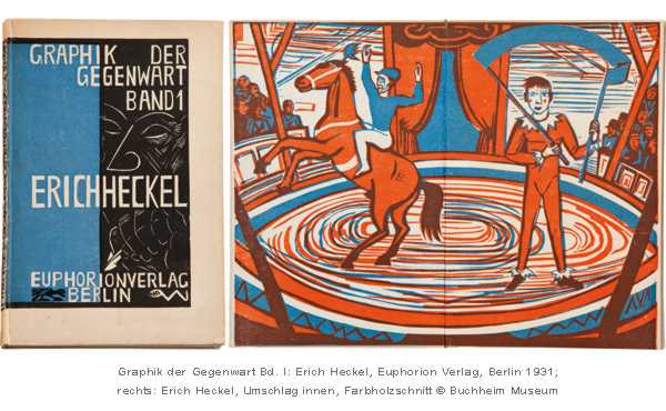Bilderbuch Künstlerbuch Erich Heckel