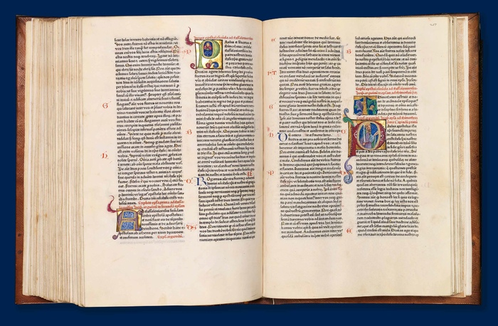 teuerste Bibel Gutenberg Presse