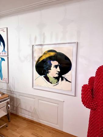 Andy Warhol Goethe (FS II.272) Siebdruck - Ausstellung Ausstellung Nuernberg