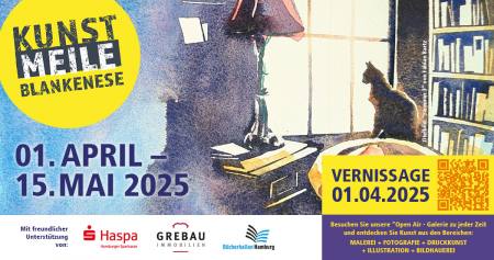 Kunstmeile Blankenese 2025  Ausstellung Hamburg