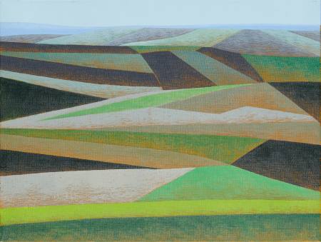 Farbe, Flche, Form. Landschaften von Gerhard Taubert (1928-2012) Ausstellung Berlin