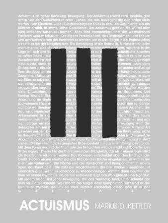 Actuismus zwischen 1999 und 2009 Ausstellung Berlin