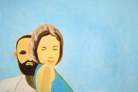 Alex Katz - White Lotus Portfolio Ausstellung Nuernberg