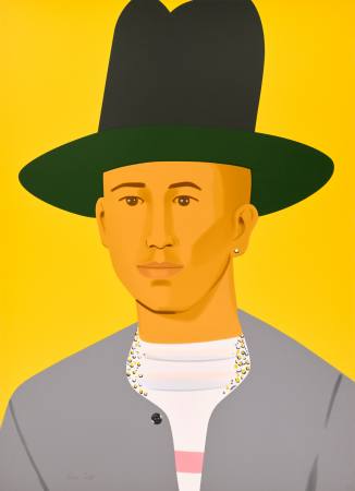 Alex Katz The Creative Director (Pharrell) | FRANK FLUEGEL GALERIE Ausstellung Nuernberg