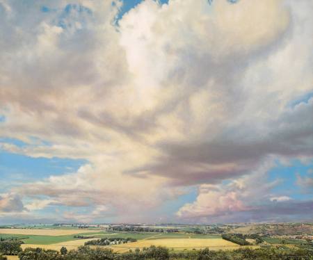 Landschaft in Bewegung. Malerei und Grafik von Heike Negenborn Ausstellung Berlin