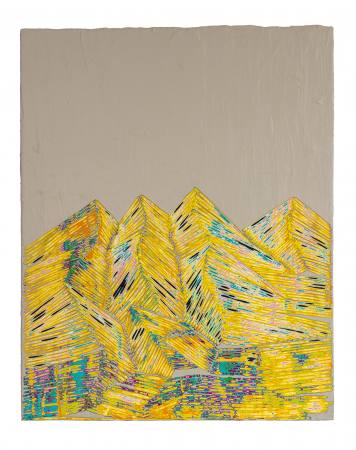 Birgit Brandis. Zarte Scharten Ausstellung Mannheim