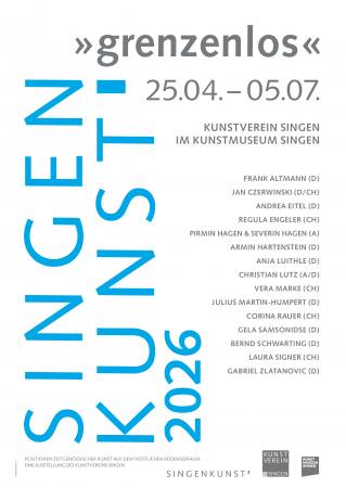 SINGENKUNST 2026 �grenzenlos� Ausstellung Singen