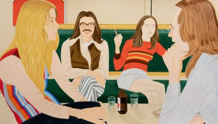 Alex Katz The Gathering - neue Edition erschienen | FRANK FLUEGEL GALERIE Ausstellung Nuernberg