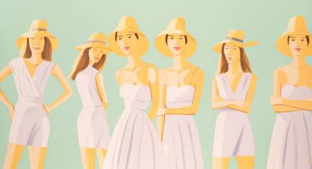 Alex Katz Springtime | FRANK FLUEGEL GALERIE Ausstellung Nuernberg