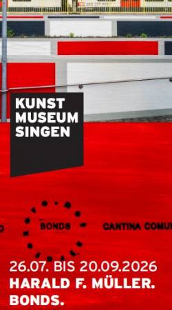 Harald F. M�ller. Bonds.  Ausstellung Singen