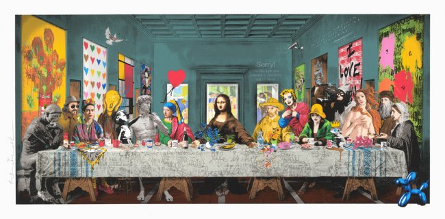 Mr. Brainwash - The Supper Club | Neue Edition veröffentlicht - FRANK FLUEGEL GALERIE