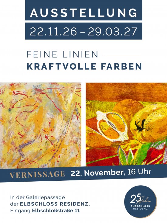 >>Feine Linien - Kraftvolle Farben