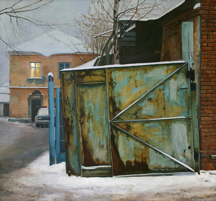 TAMARA GUDZENKO - MALEREI Ausstellung Hamburg