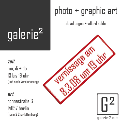 Erffnung Galerie mit Vernissage Ausstellung Berlin