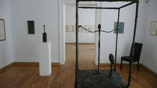 Alberto Giacometti  Malerei, Grafik und Plastik aus der Sammlung Klewan Ausstellung Halle