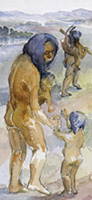 Sonderausstellung "lteste Spuren. Die Alt- und Mittelsteinzeit im Heilbronner Land" Ausstellung Gueglingen
