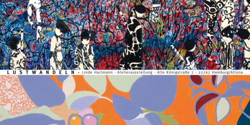 Ausstellung Lustwandeln - Malerei - Linde Hartmann
