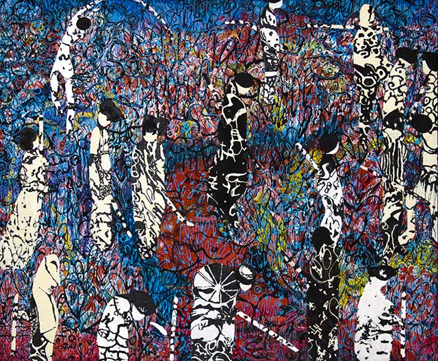 Finissage der Ausstellung LUSTWANDELN - Malerei