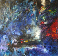 art place berlin zeigt: DEBORA FEDE "Il Vento Del Nord" - Painting