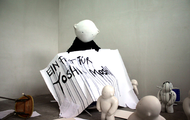 "Ein Fest f�r Yoshi + Moshi" von und mit Nina Staehli, Kunsthalle Luzern