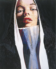 Cornelia Schleime. Die Farbe, der Krper, das Antlitz, die Augen Ausstellung Burgdorf