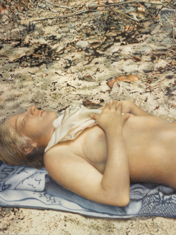 Franz Gertsch. Momentaufnahme Ausstellung Burgdorf