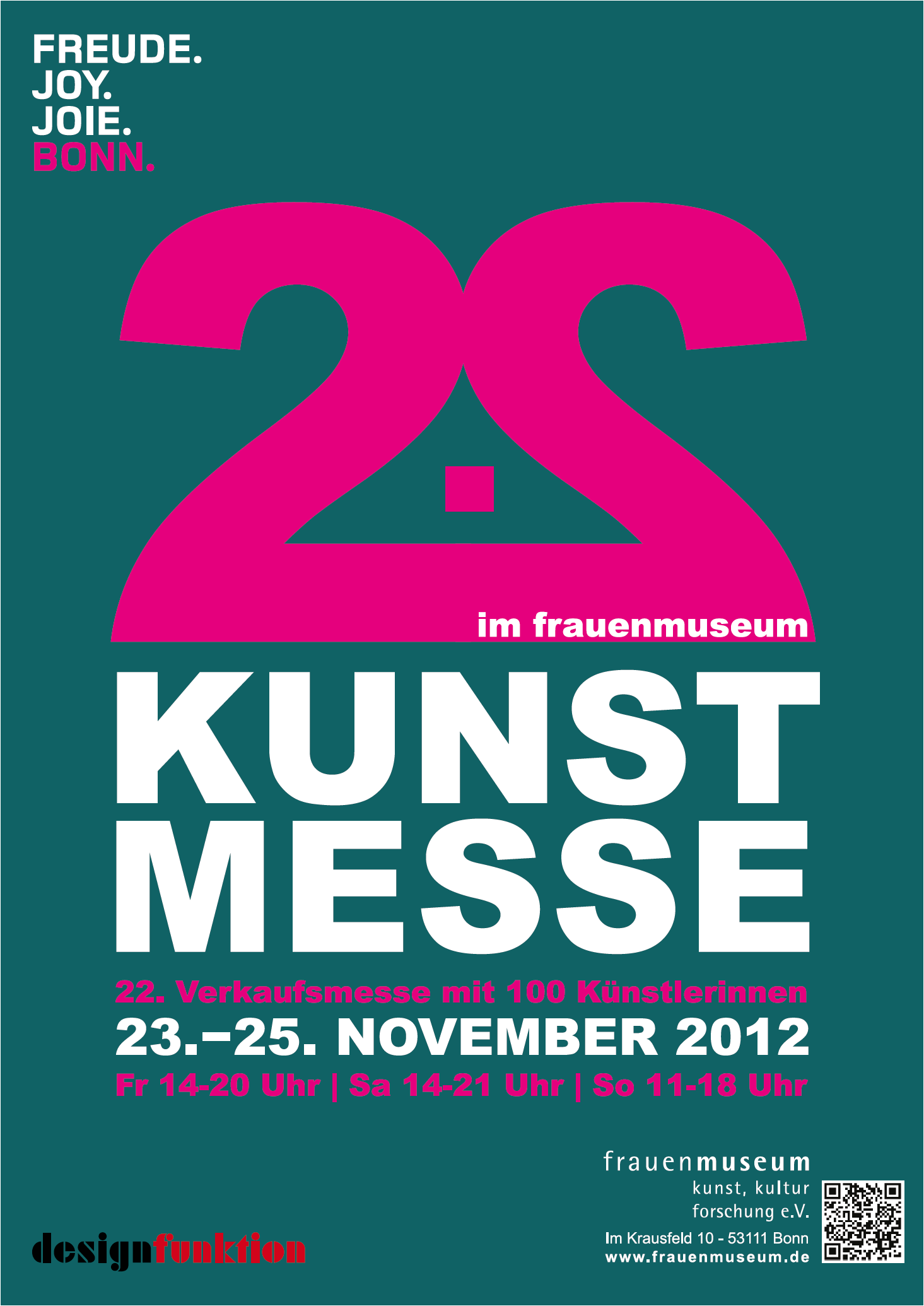 22. Kunstmesse im Bonner Frauenmuseum