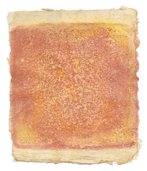 Gotthard Graubner - Malerei auf Papier