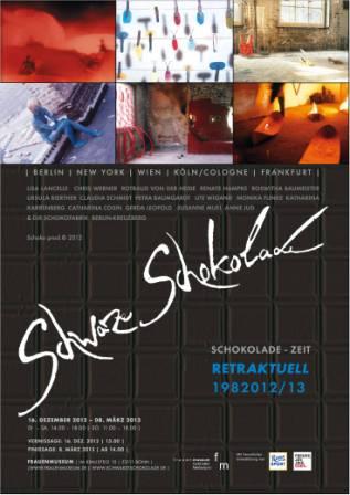 Schwarze Schokolade