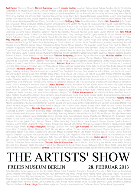 THE ARTISTS