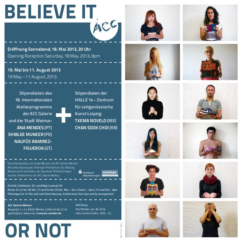 Believe It or Not Ausstellung Weimar