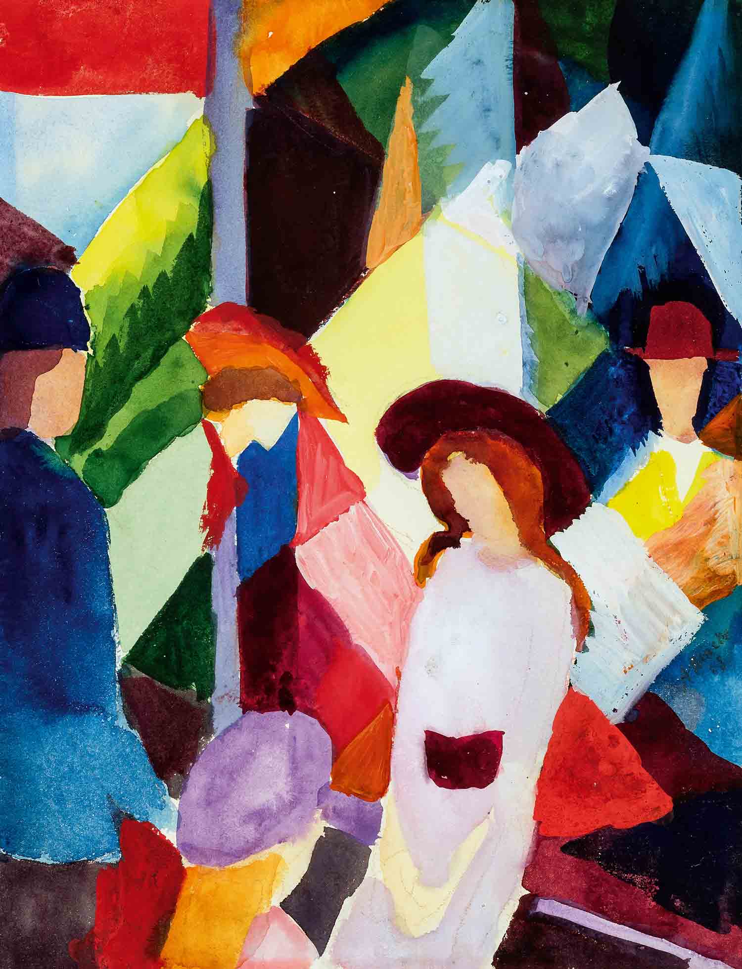 August Macke - Sehnsucht nach dem verlorenen Paradies