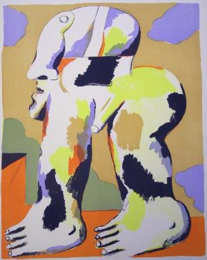 Horst Antes - Unikat, Skulptur und Grafik
