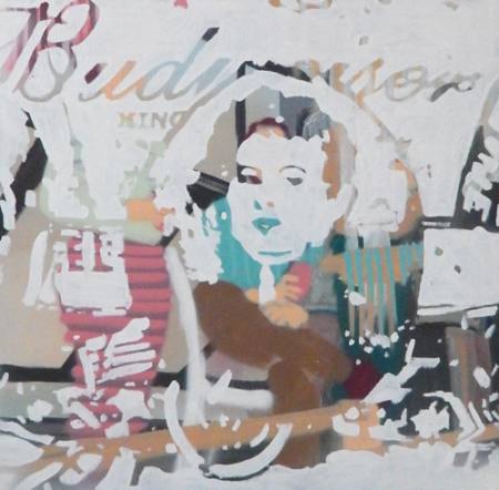 "Blickwechsel". Malerei
