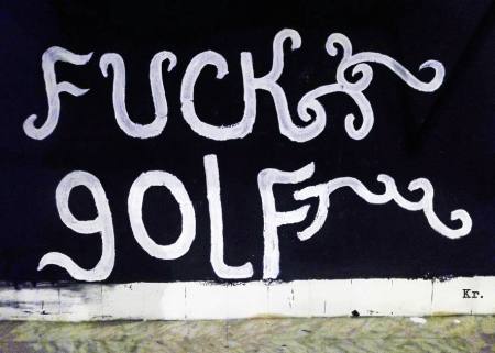 Fuck Golf Auktion Muenchen