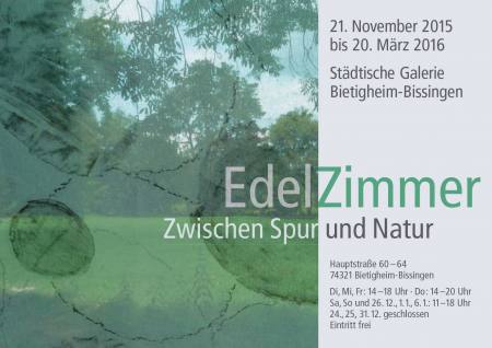 Edel Zimmer. Zwischen Spur und Natur