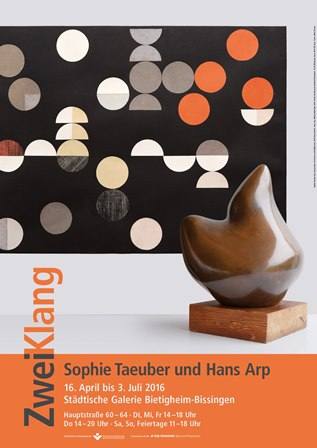 ZweiKlang. Sophie Taeuber und Hans Arp Ausstellung Bietigheim-Bissingen