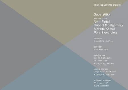 SUPERSTITION // AJL Gallery @ GAM 