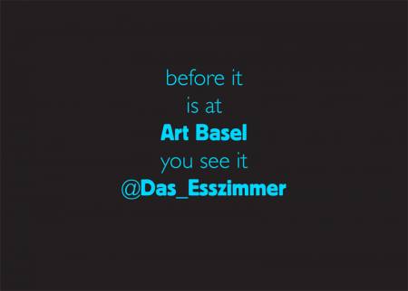 DAS ESSZIMMER goes Outer Space during Art Basel | Pop-Up Gallery/OFF-Space Lounge Ausstellung Auf dem Wolf 13, 4052 Basel
