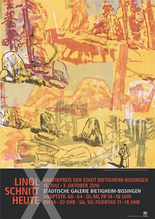 Linolschnitt heute X. Grafikpreis der Stadt Bietigheim-Bissingen