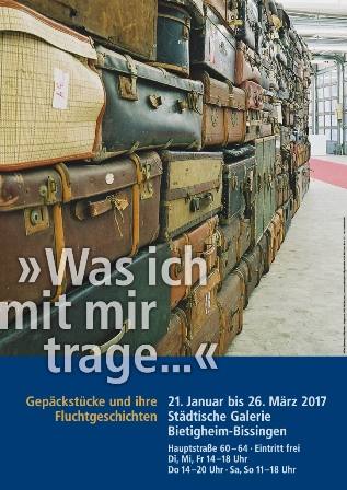 �Was ich mit mir trage...� Gep�ckst�cke und ihre Fluchtgeschichten