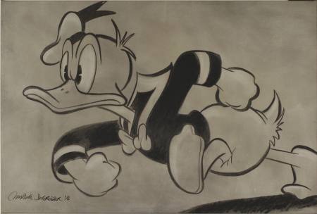 Disney-Zeichner Ulrich Schrder zeigt neue Werke Ausstellung Wuerzburg