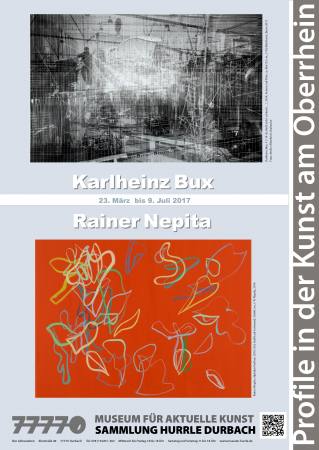 Karlheinz Bux | Rainer Nepita : Profile in der Kunst am Oberrhein Ausstellung Durbach