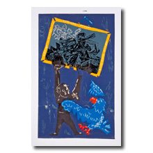 J�rg Immendorff - das grafische Gesamtwerk Ausstellung Aachen