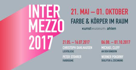 INTERMEZZO 2017: Farbe & Krper im Raum Ausstellung Ahlen